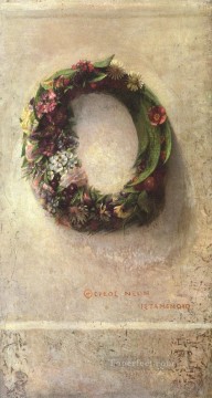 Corona de Flores pintor John LaFarge Pinturas al óleo